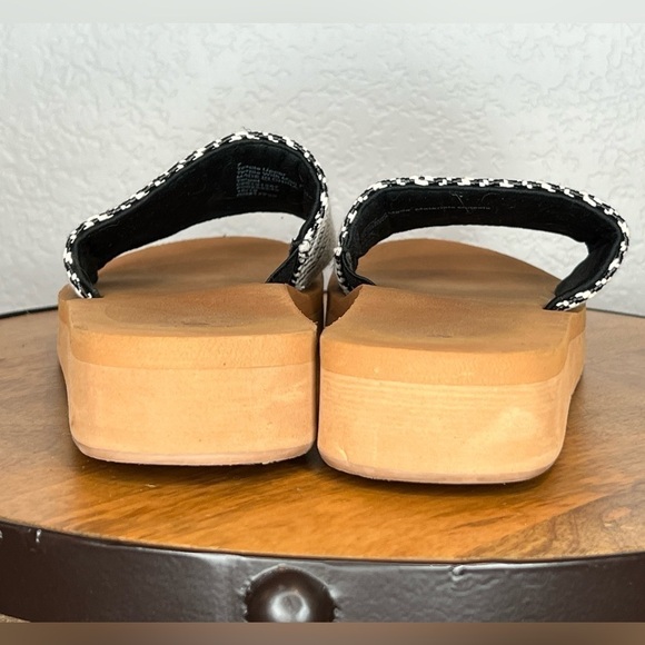 289. Shade & Shore Catalina Platform Slide Sandals Size 7 - Picture 4 of 7